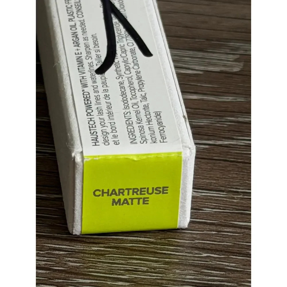 Haus Labs Optic Intensity Eco Eyeliner Chartreuse Matte 1.3g New